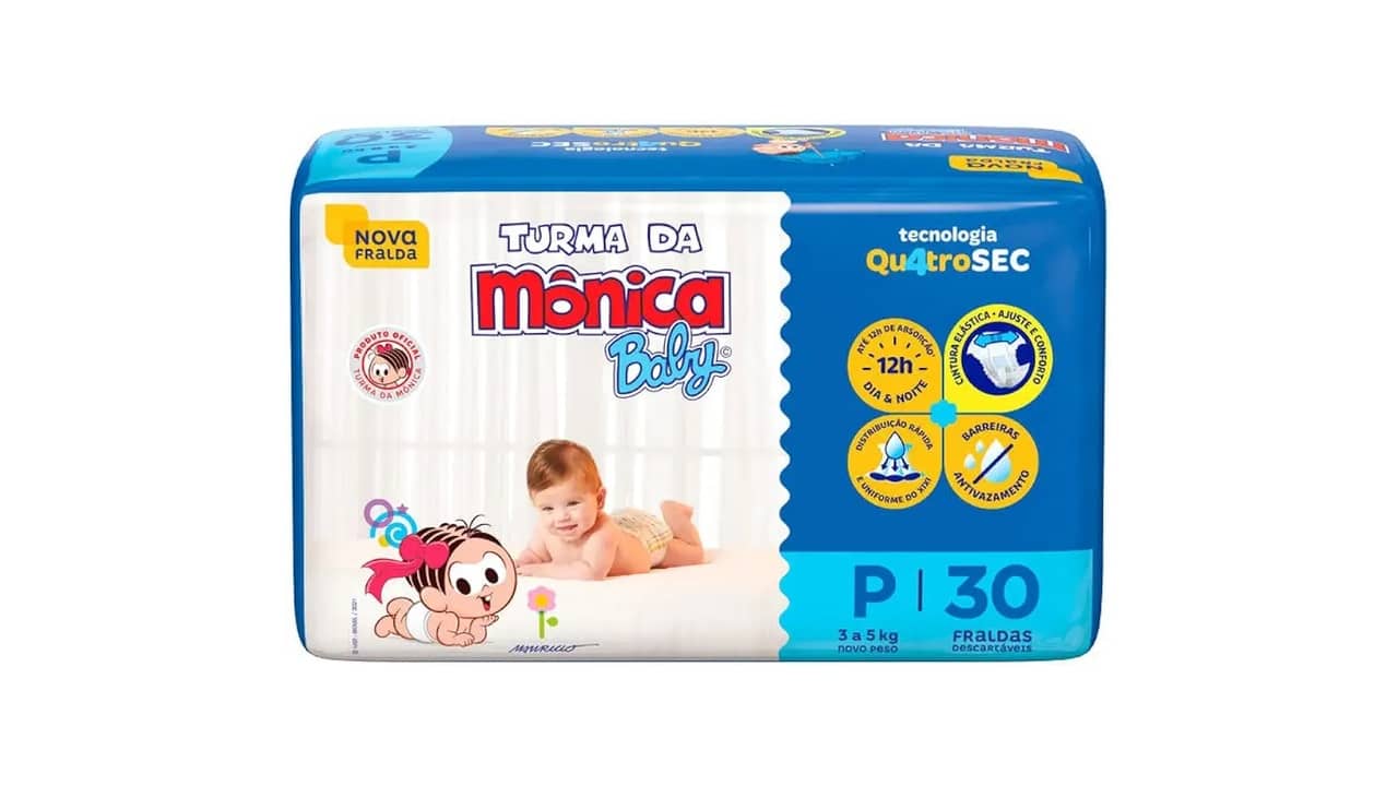 Fralda P - Melhor Preço e Qualidade: 10 Melhores