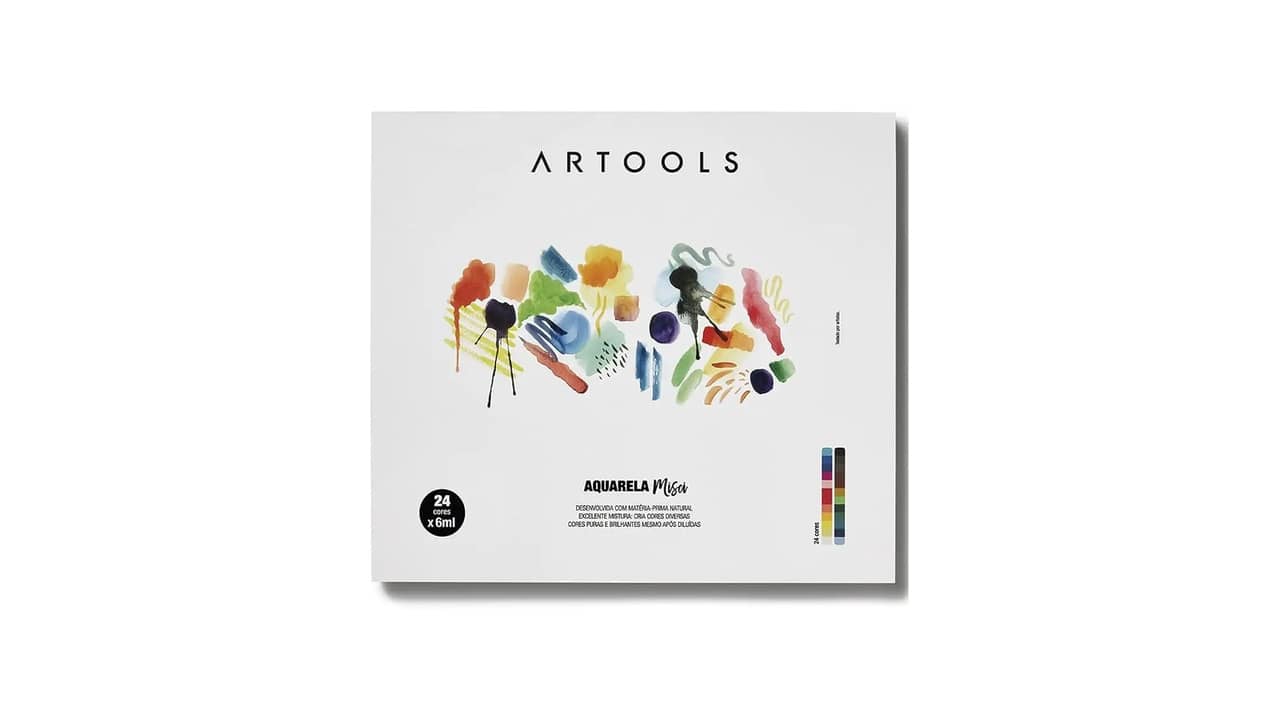 Melhor aquarela profissional para Cores Vibrantes