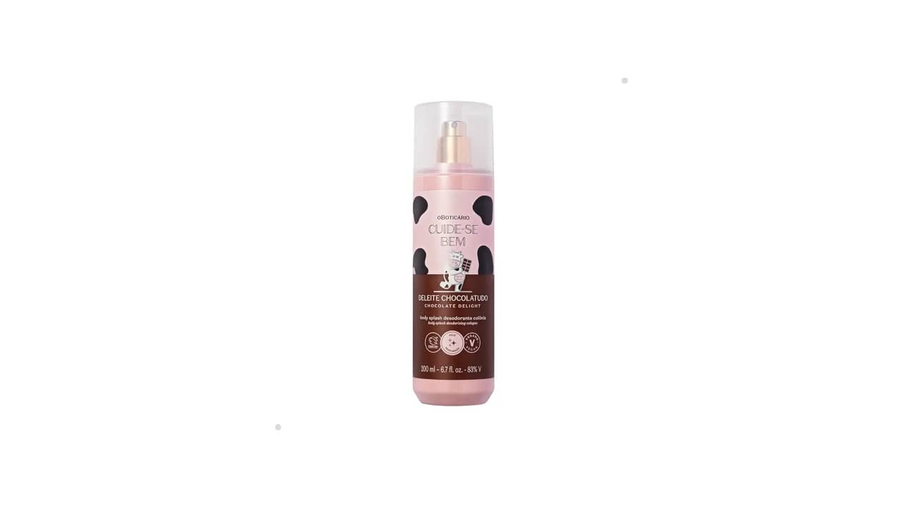 Melhor body splash doce da Boticário: 9 Cheiros Top