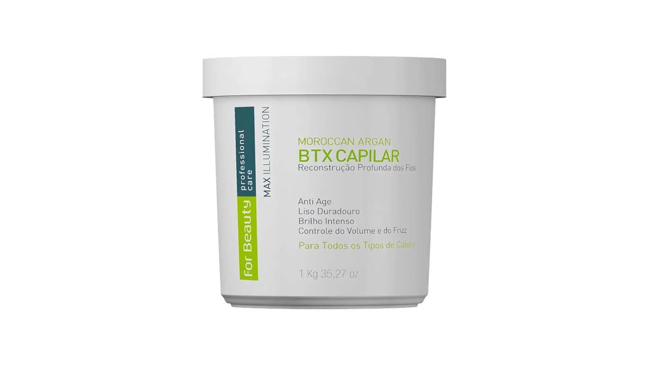 Melhor Botox Capilar para Redução de Volume e Brilho Intenso