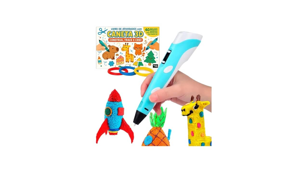 Melhor Caneta 3D para Crianças e Projetos DIY
