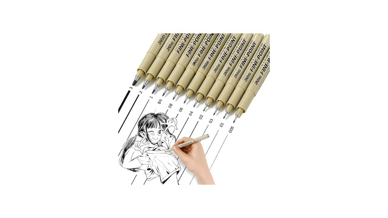 Melhor Caneta para Desenho: Guia para Ilustradores