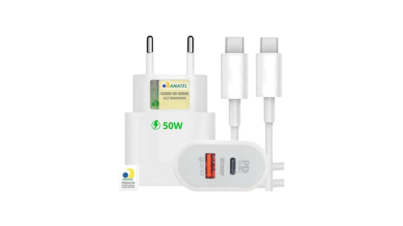 Melhor carregador turbo para samsung: Top 10 Modelos de 45W e GaN