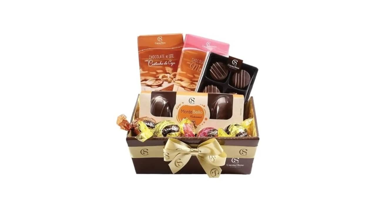 Melhor Chocolate da Cacau Show para Presentear: Cestas e Kits