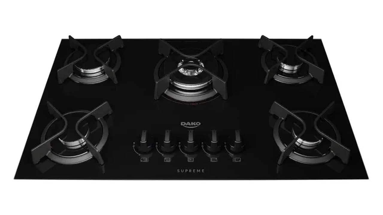 Melhor Cooktop 5 Bocas Dako: 4 Opções Robustas