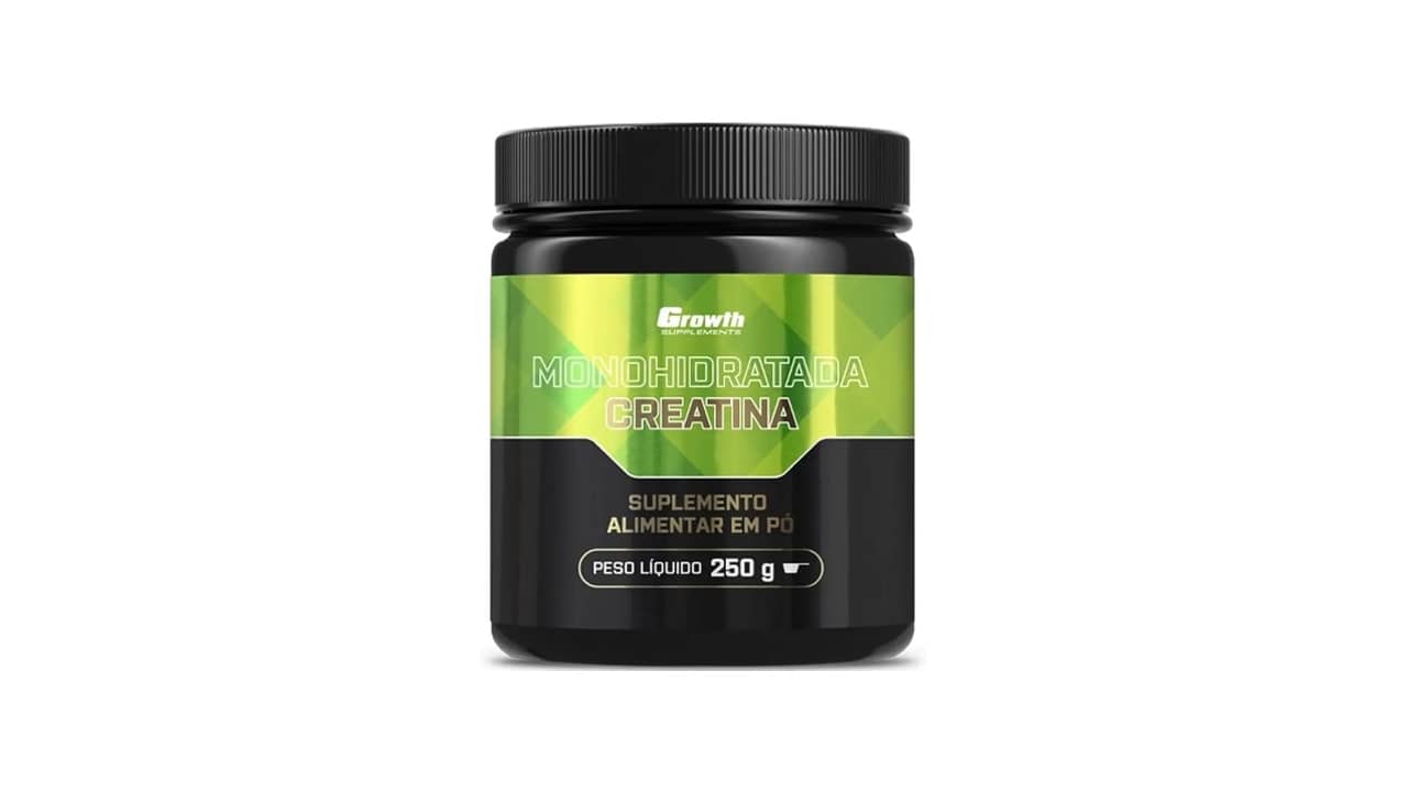 Melhor creatina monohidratada ou pura growth: Verde ou Roxa?