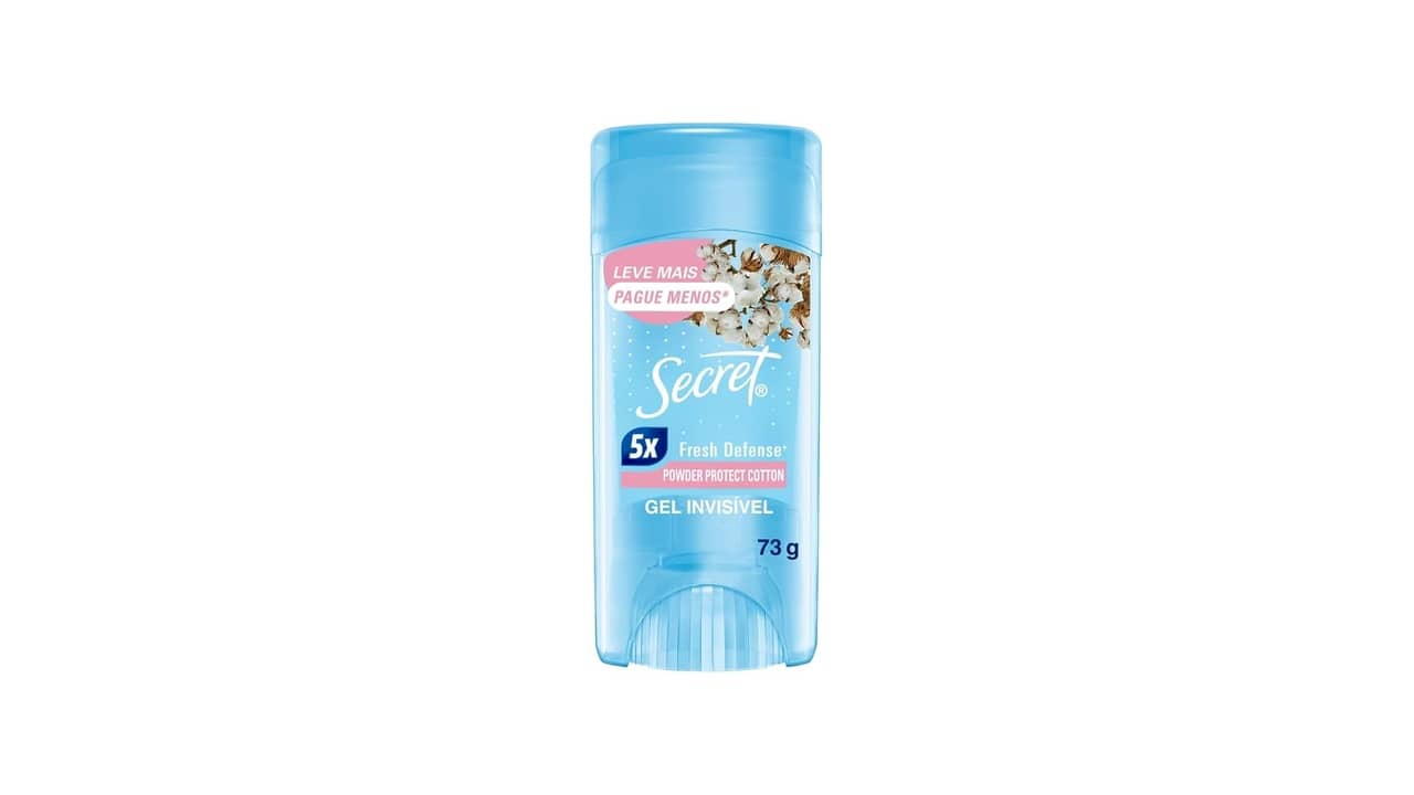 Melhor desodorante secret é mais cheiroso: Top 10 Aromas