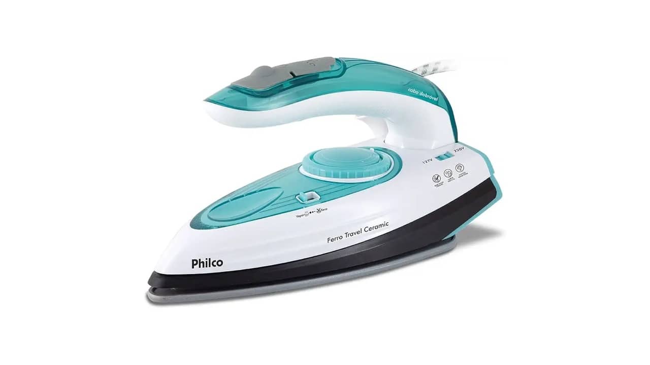 Melhor ferro de passar roupa para viagem: 8 Opções que Cabem na Mala