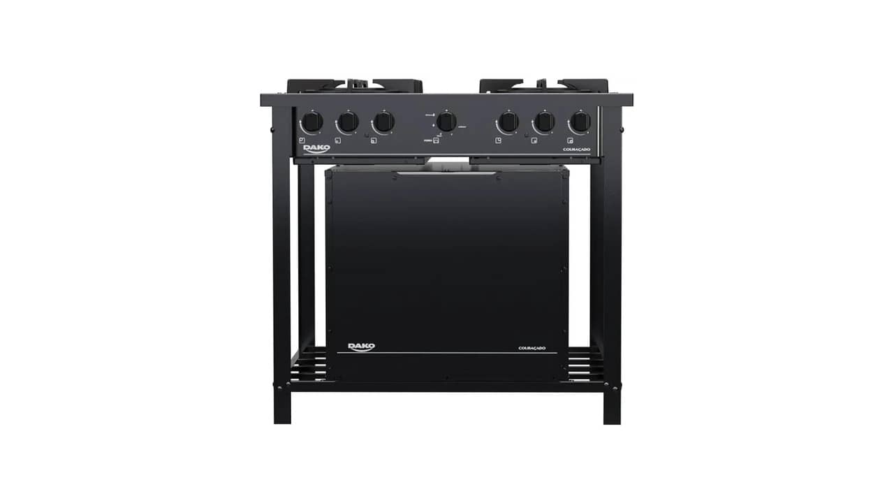 Melhor Fogão Industrial 4 Boca com Forno Dako: Análise do Couraçado