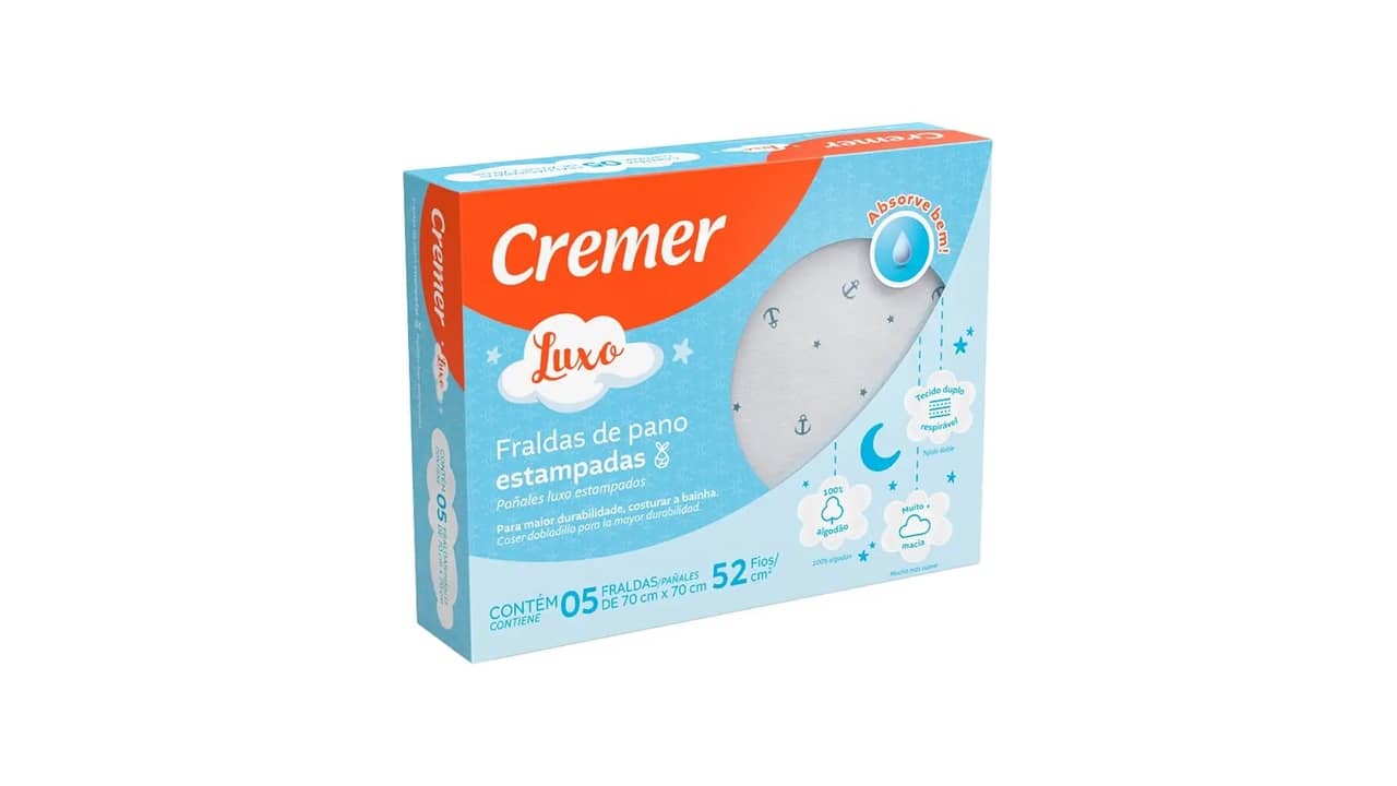 Melhor Fralda de Pano da Cremer: Opções Macias