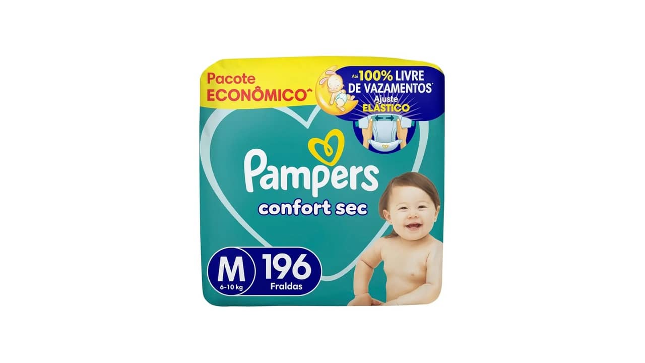 Melhor Fralda Pampers Confort Sec ou Super Sec: Comparativo