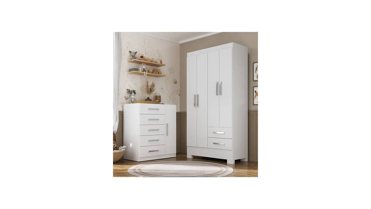 Melhor Guarda Roupa Infantil: 10 Opções de Alta Durabilidade