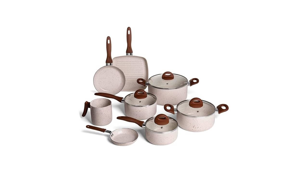 Melhor Jogo de Panela Antiaderente Ceramica: 10 Kits Duráveis