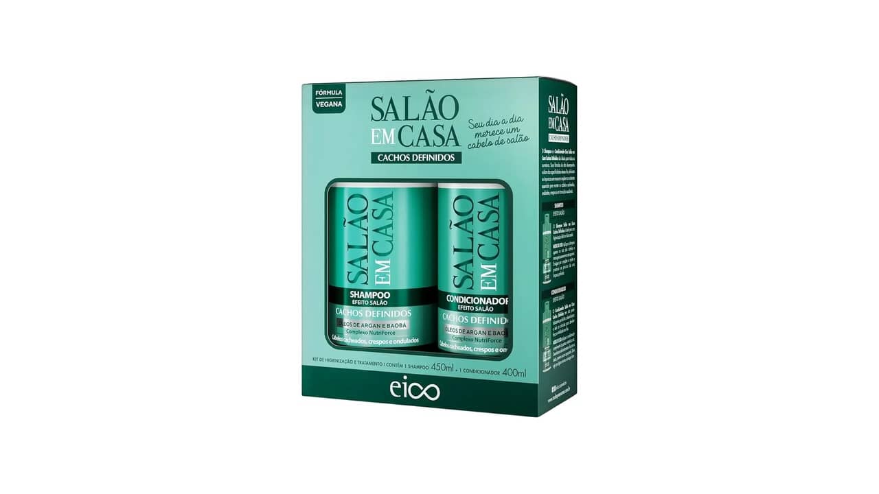 Melhor kit shampoo e condicionador para cabelo cacheado: 10 Opções para Definir