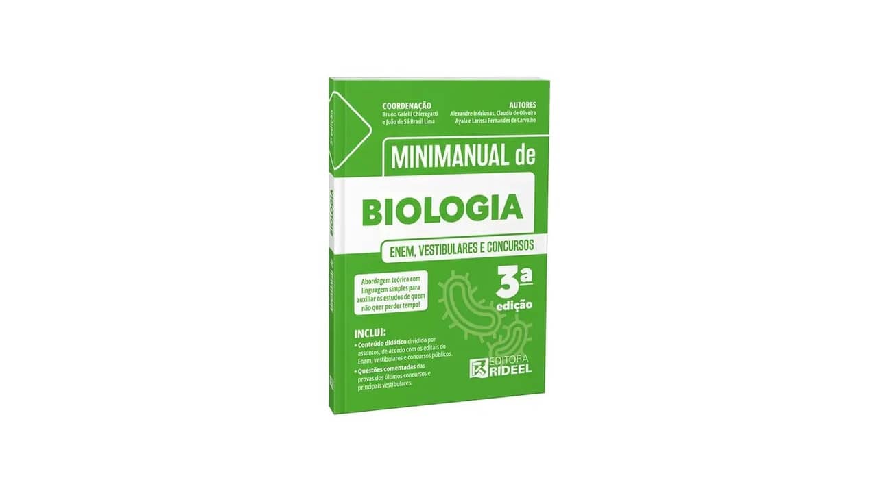 Melhor livro de biologia pro enem: 10 Opções para Gabaritar