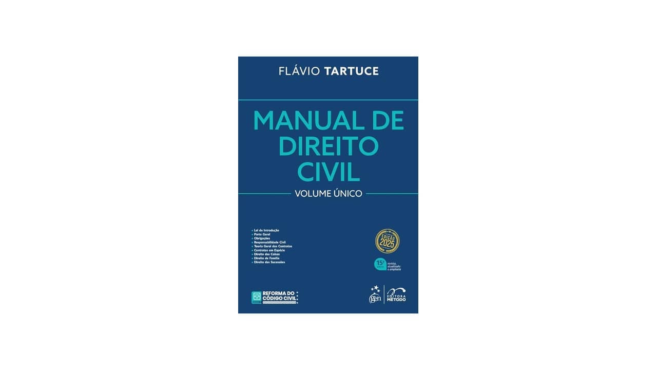Melhor Livro de Direito Civil Para Concurso e OAB