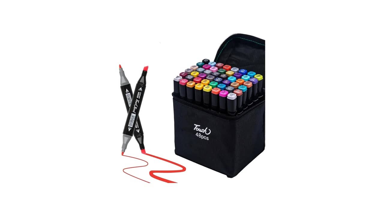 Melhor marca de canetinha para pintar: 10 Kits Top