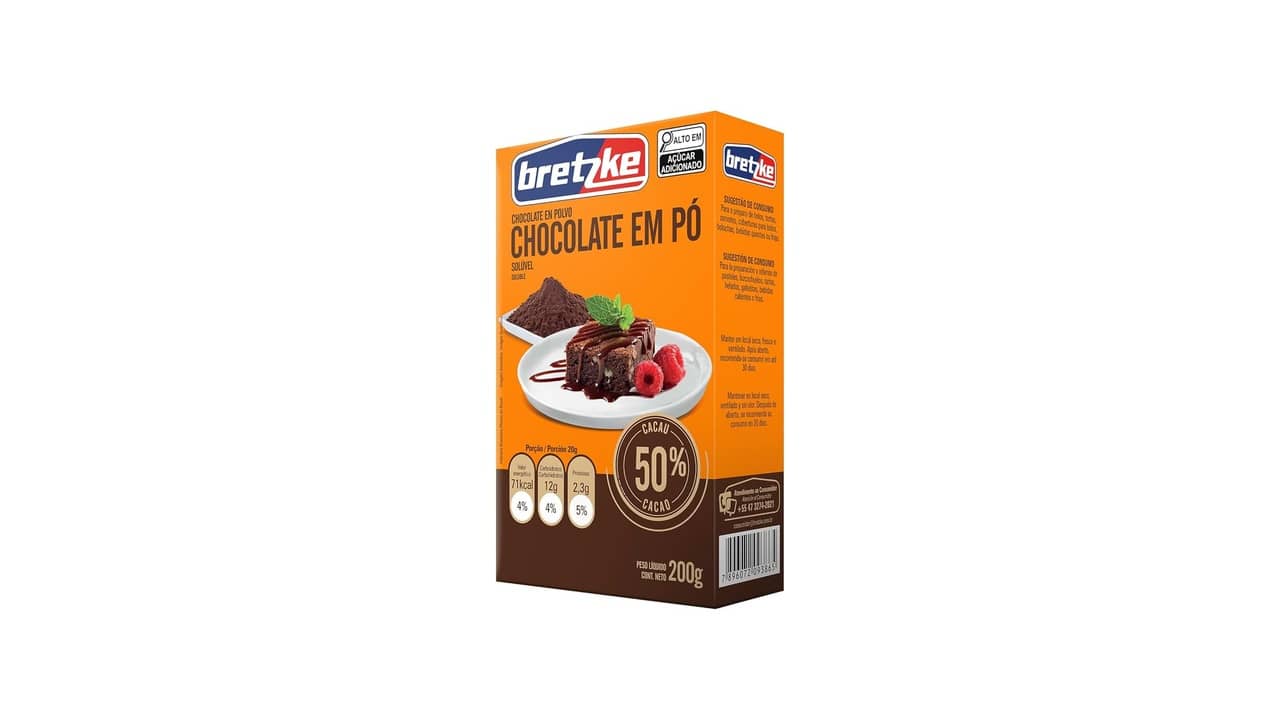 Melhor marca de chocolate em pó para Receitas Profissionais
