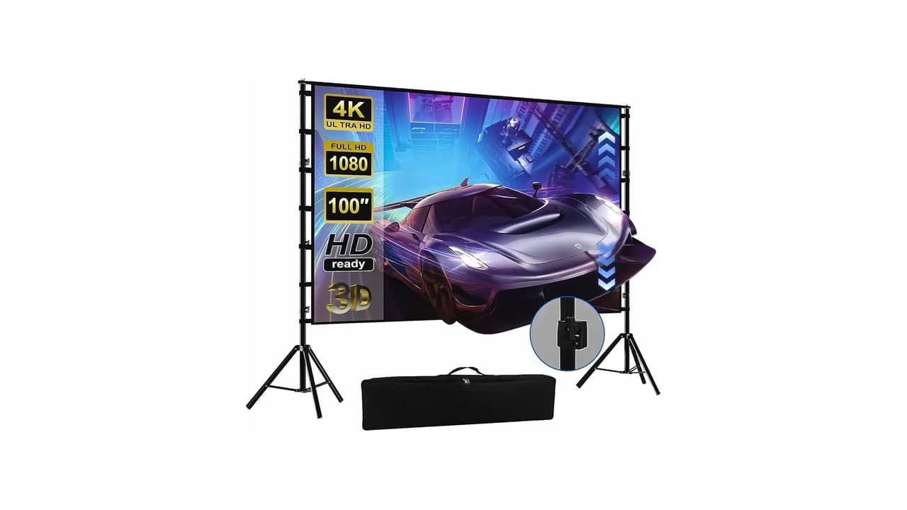 Melhor Marca de Tela de Projeção: Guia dos Tipos