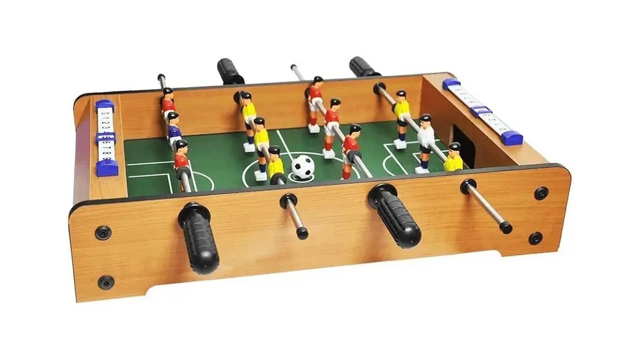 Melhor mesa de pebolim infantil: Portátil ou Fixa?