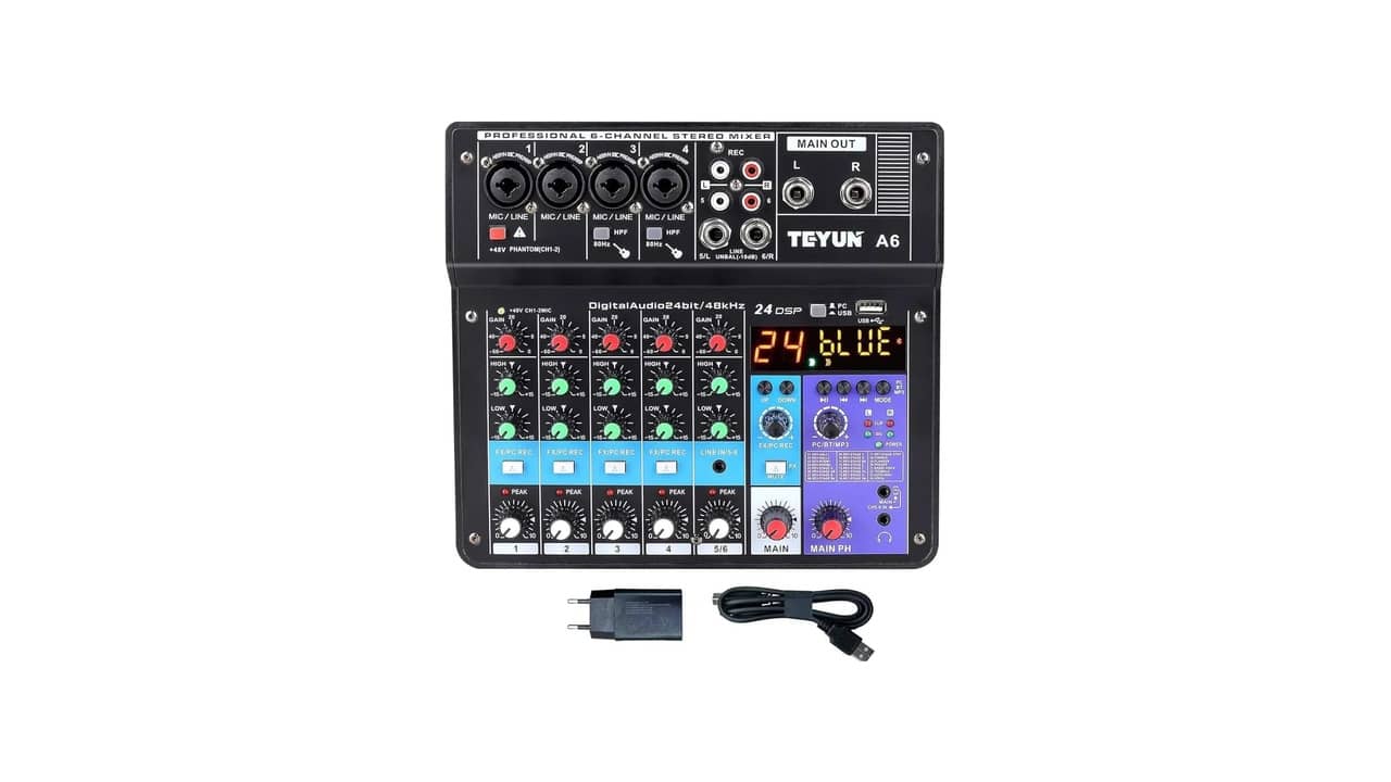 Melhor Mesa de Som de 4 Canal: 10 Modelos com USB e Bluetooth