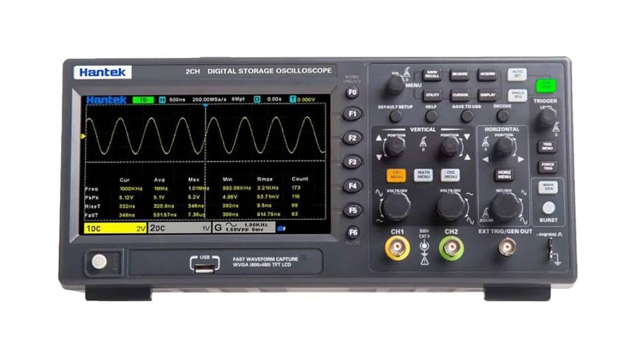 Melhor Osciloscópio Hantek: 10 Modelos Avaliados
