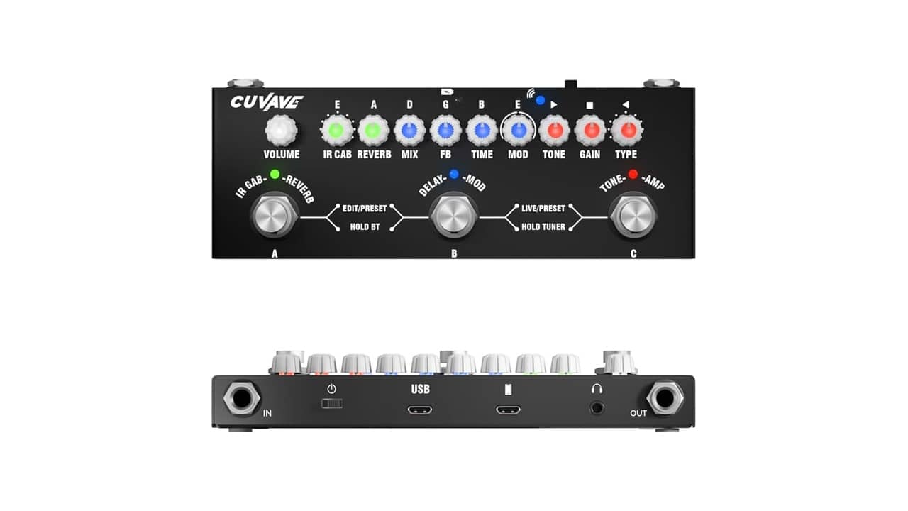 Melhor Pedaleira para Guitarra Iniciante: 10 Modelos Custo-Benefício