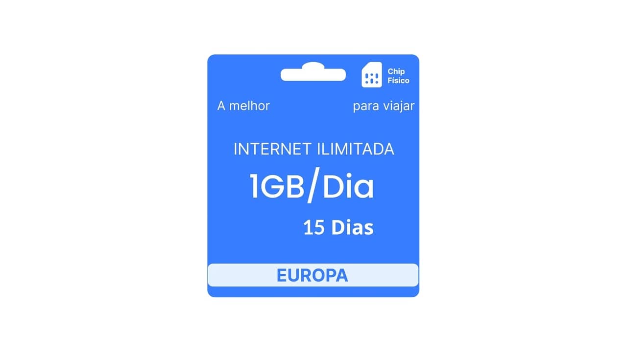 Melhor plano de internet ilimitada para celular com Cobertura Europeia