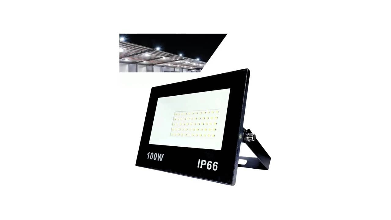 Melhor refletor led 100w: 10 Opções IP66 Potentes