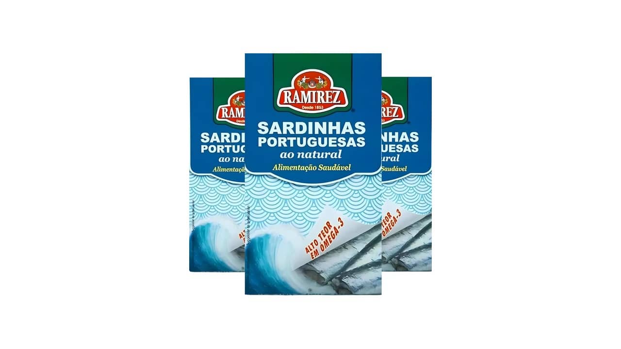 Melhor sardinha em lata para dieta: Água vs Azeite