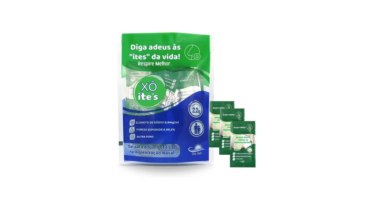 Melhor soro para lavagem nasal: Sachê ou Pote?