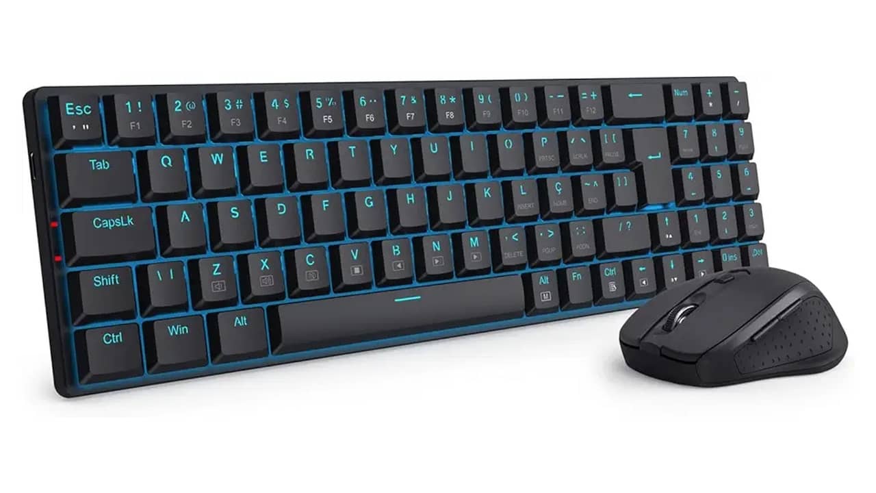 Melhor teclado e mouse sem fio gamer: 4 Kits RGB