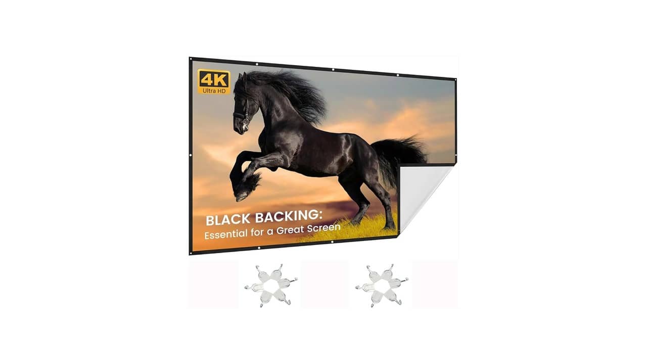 Melhor Tela para Projetor: Top 10 Modelos 4K e HD