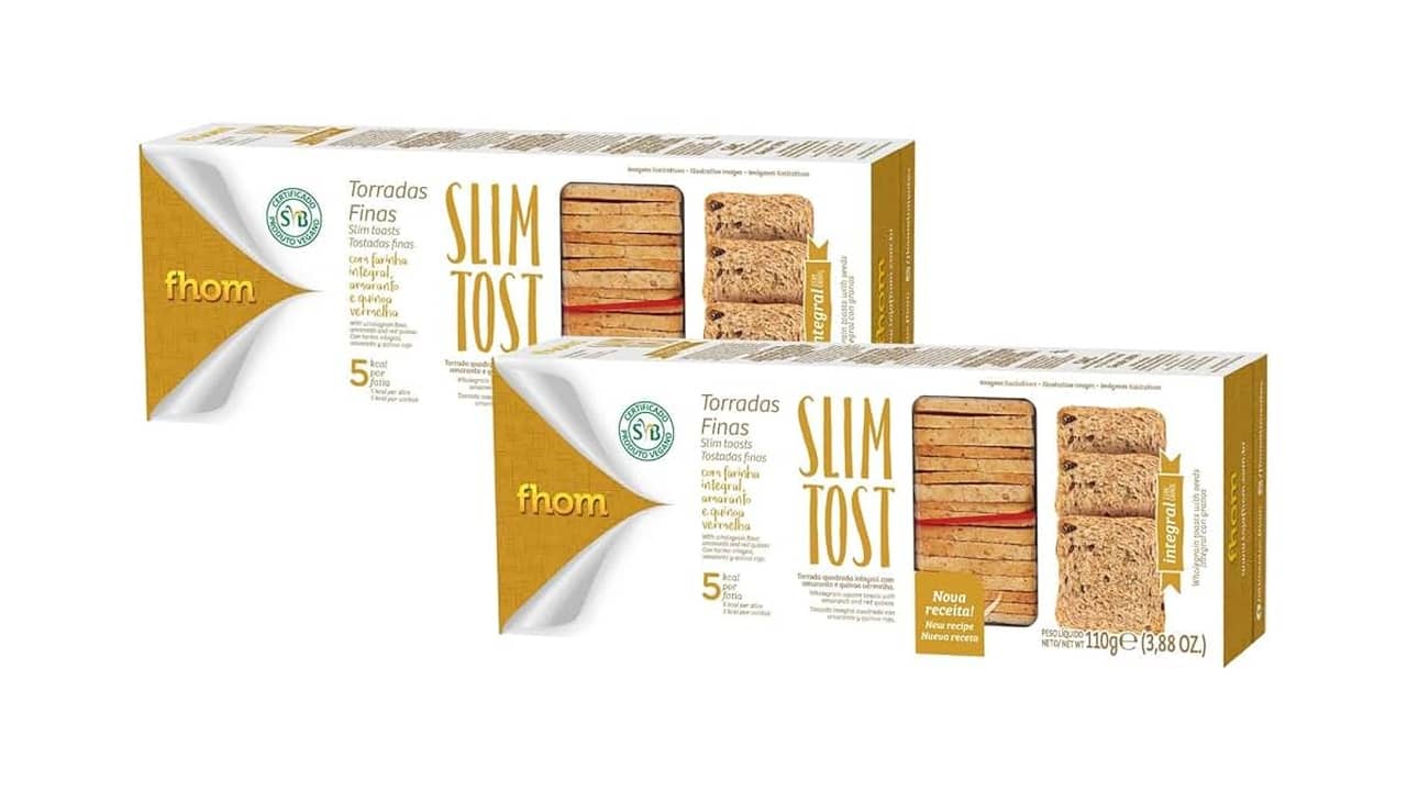 Melhor torrada integral para dieta: 10 Opções Leves e Crocantes