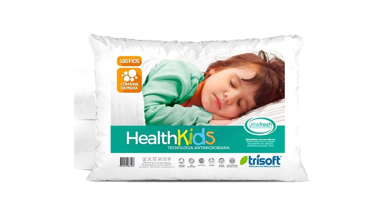 Melhor travesseiro infantil 3 ano para Sono e Saúde