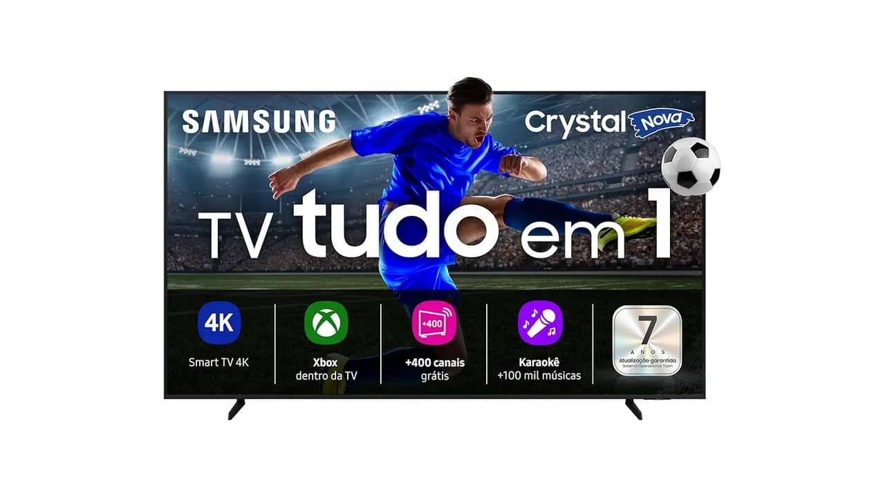 Melhor TV 43 polegadas 4K: QLED ou Crystal UHD?
