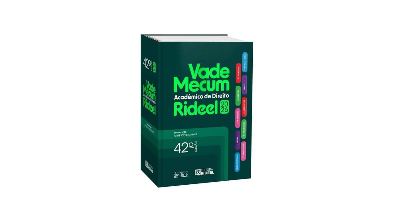Melhor vade mecum rideel: Acadêmico ou Compacto?