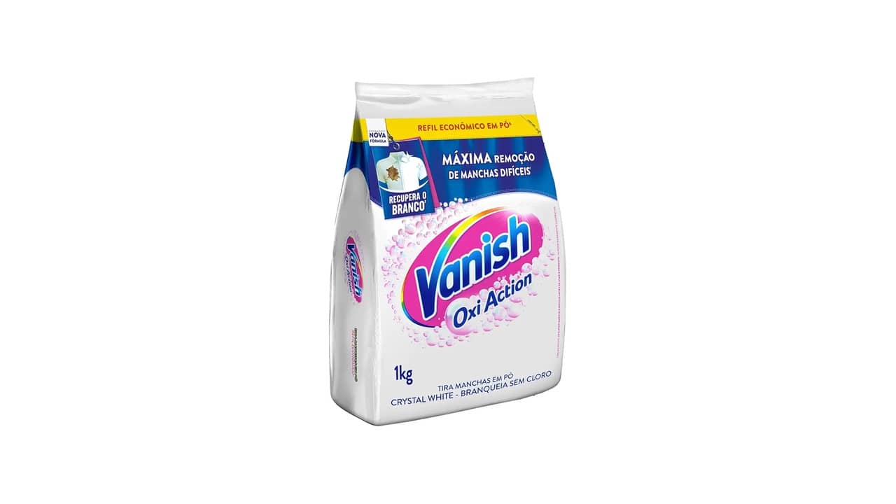 Melhor vanish para tirar mancha de roupa branca: Pó vs Líquido