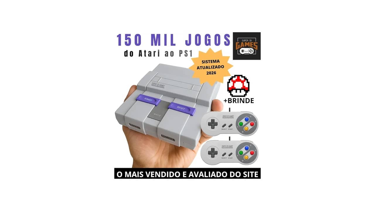 Melhor videogame de 2026: Guia de Consoles Retrô