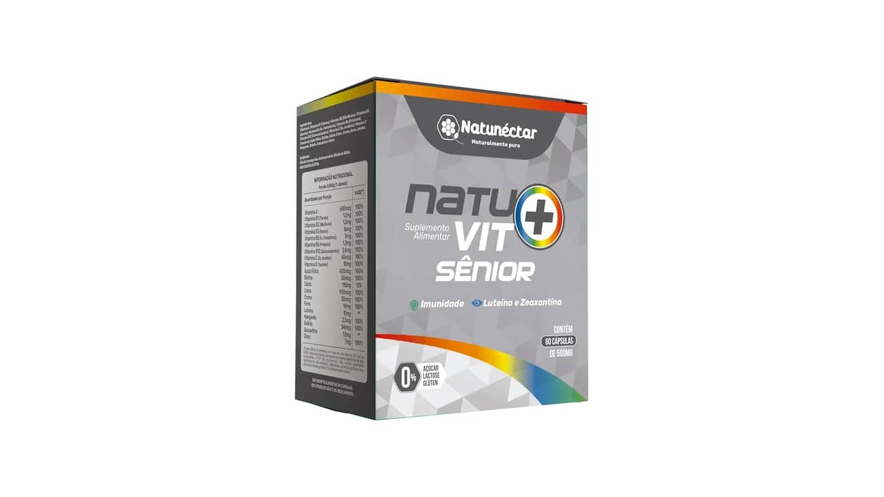 Melhor vitamina indicada para idoso para Energia e Força