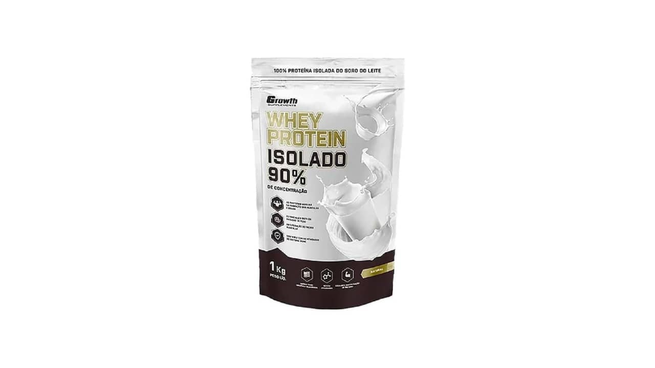 Melhor whey isolado growth: Análise da Linha 90%