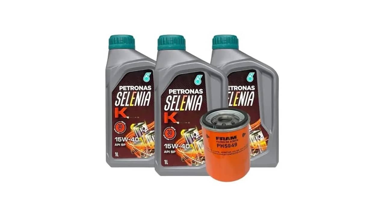 Qual Óleo Usar No Fiat Grand Siena 1.4: Kit 15W40