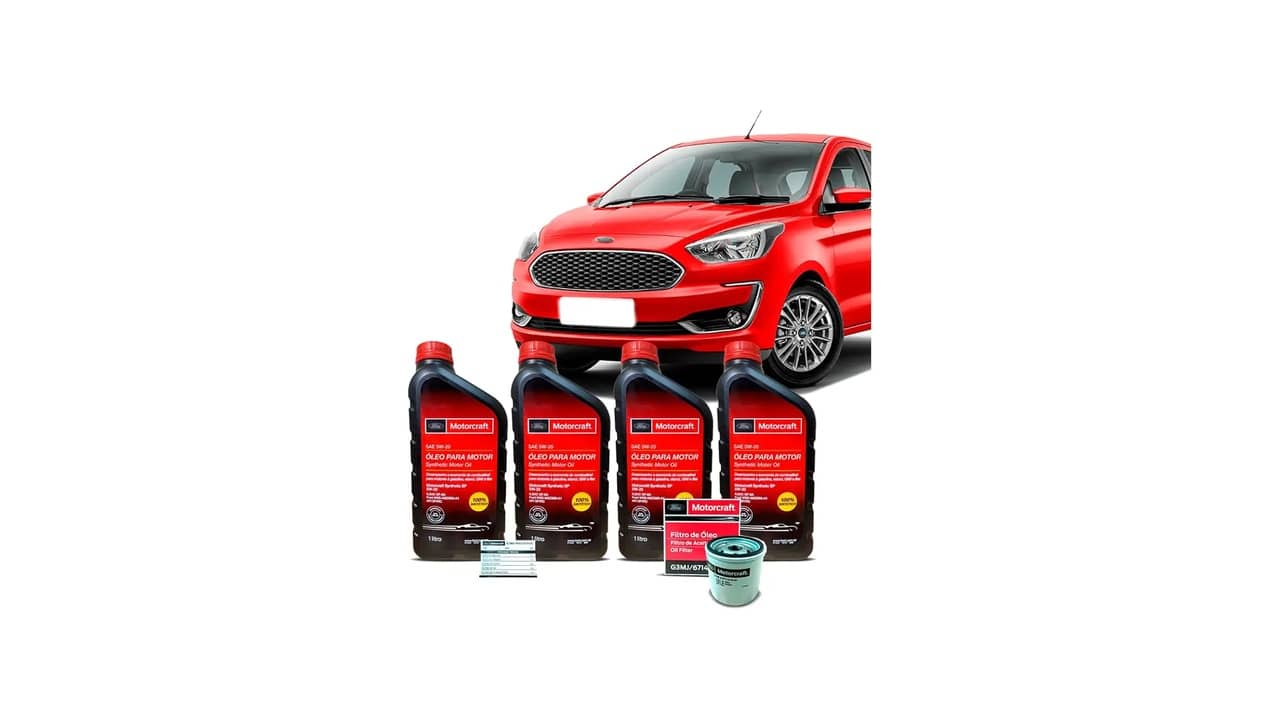 Qual Óleo Usar no Ford Ka Sedan: Guia do Kit 5W20