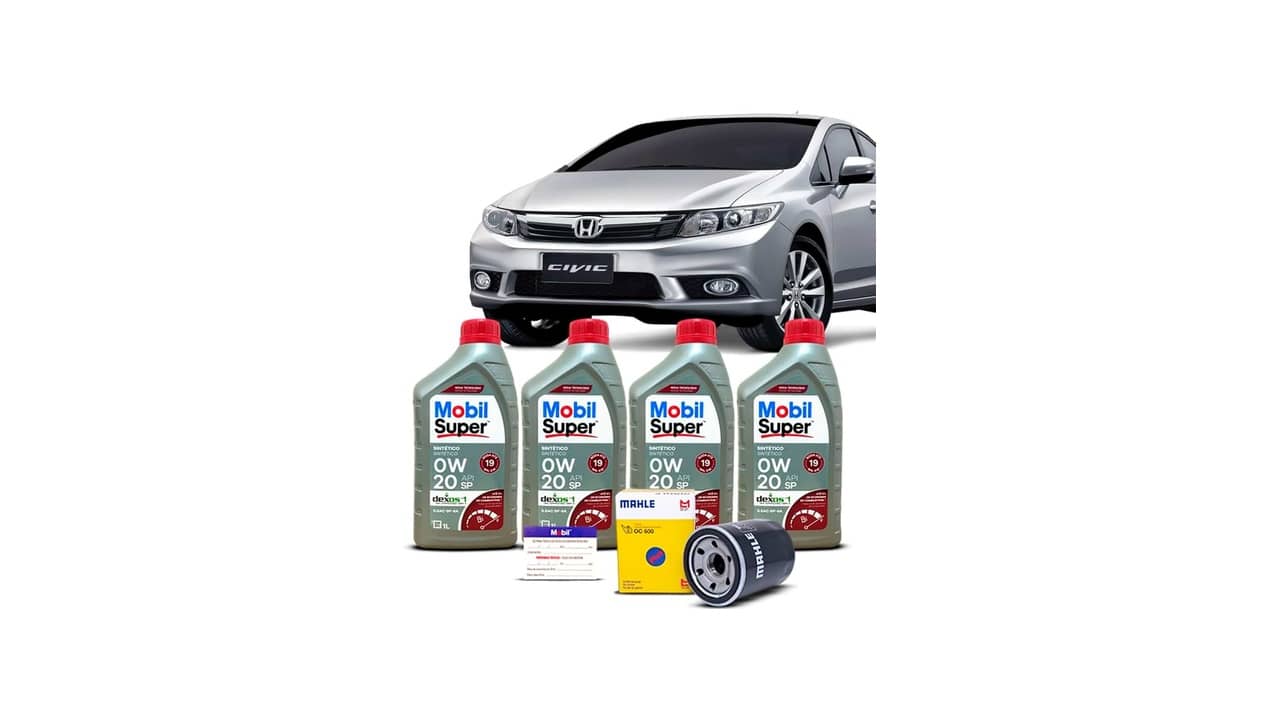Qual Óleo Usar no Honda Civic: 5 Melhores Opções