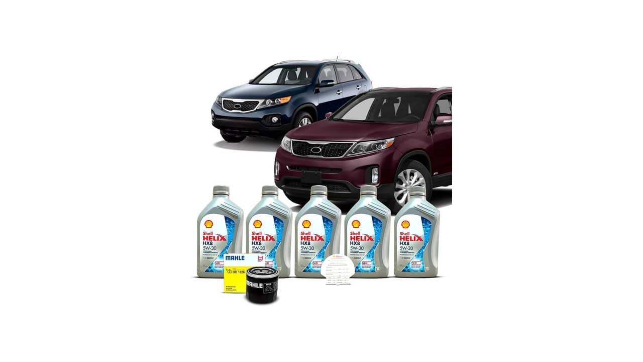 Qual Óleo Usar no Kia Sorento: O Melhor Kit 5W30