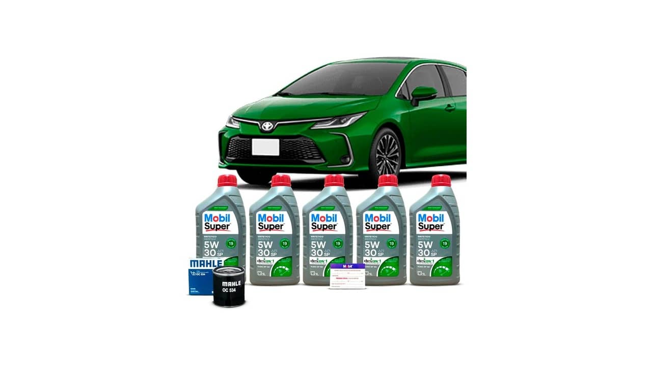 Qual Óleo Usar no Toyota Corolla XEI 2.0: Kit 5W30