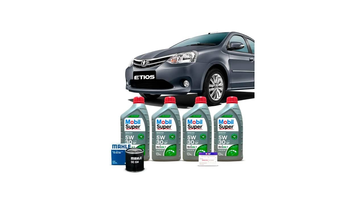 Qual Óleo Usar no Toyota Etios: 6 Melhores Kits