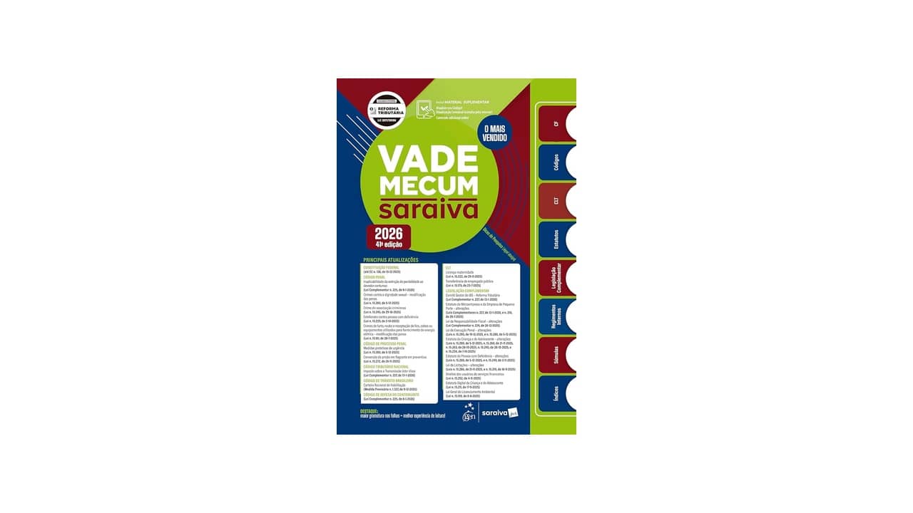 Vade Mecum 2026 Qual o Melhor: 10 Versões para OAB