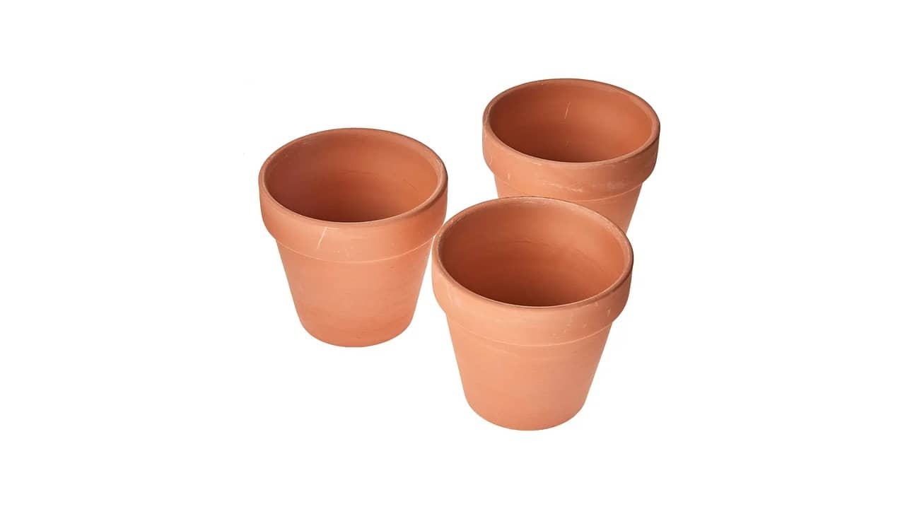 Vasos de Barro: 10 Opções com Drenagem Superior