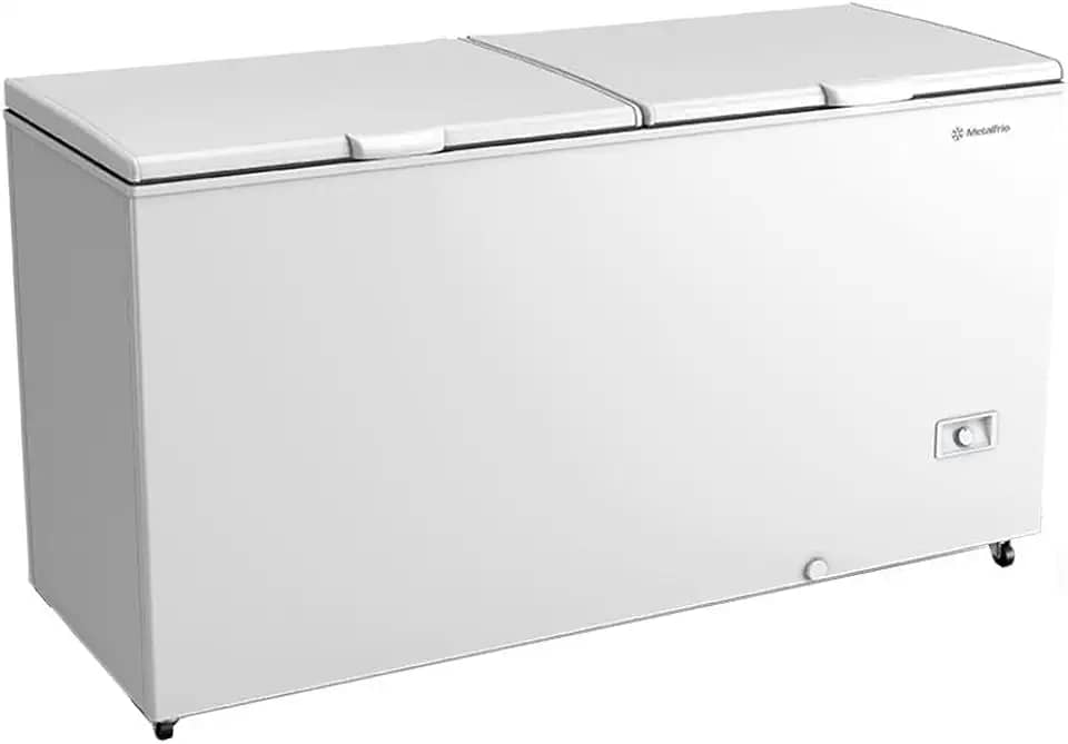 Freezer Horizontal Inverter Metalfrio 543 Litros Dupla Ação Da550if Tech Bivolt
